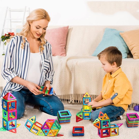 Jeu de construction magnétique