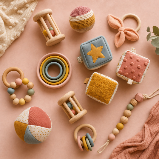 Jouets d'éveil Montessori pour bébé 0 à 12 mois