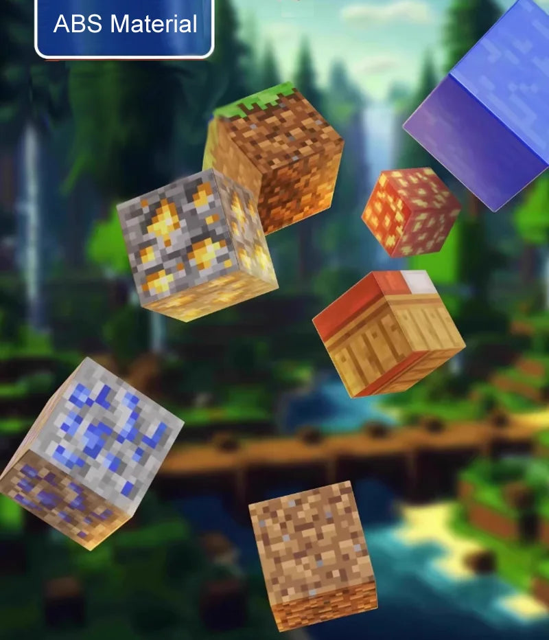 50-400 pièces Mine bloc de construction magnétique monde aimant Cube ensemble pour garçons filles enfant bricolage modèle enfants jouet sensoriel cadeau de noël