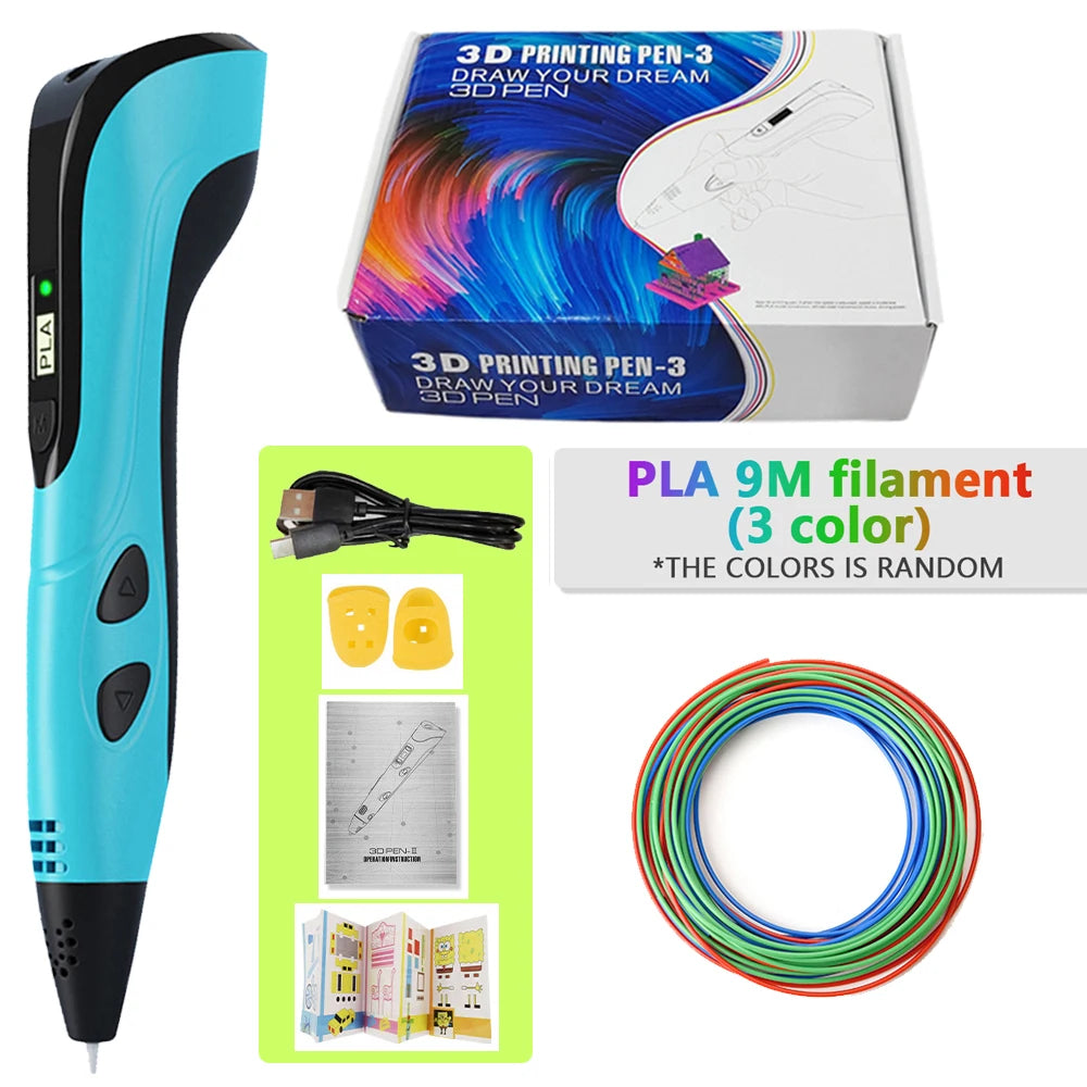 Stylo 3D avec filaments PLA