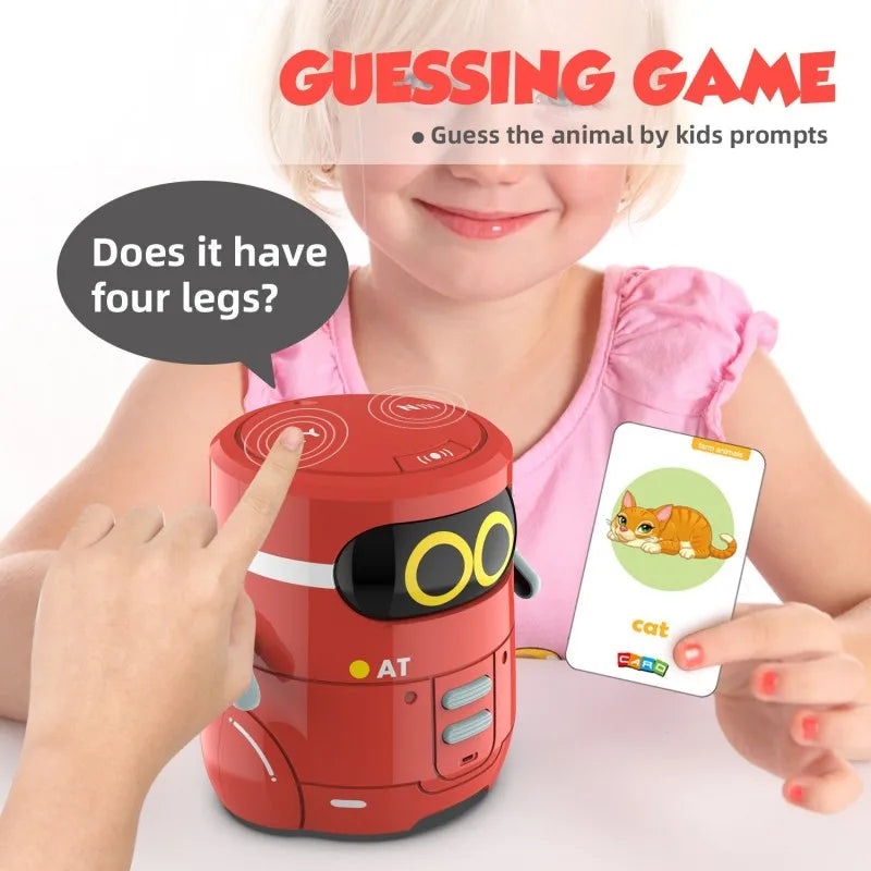 Nouveau robot interactif intelligent AI, détection tactile, message vocal, jouets électriques éducatifs pour enfants, éducation précoce