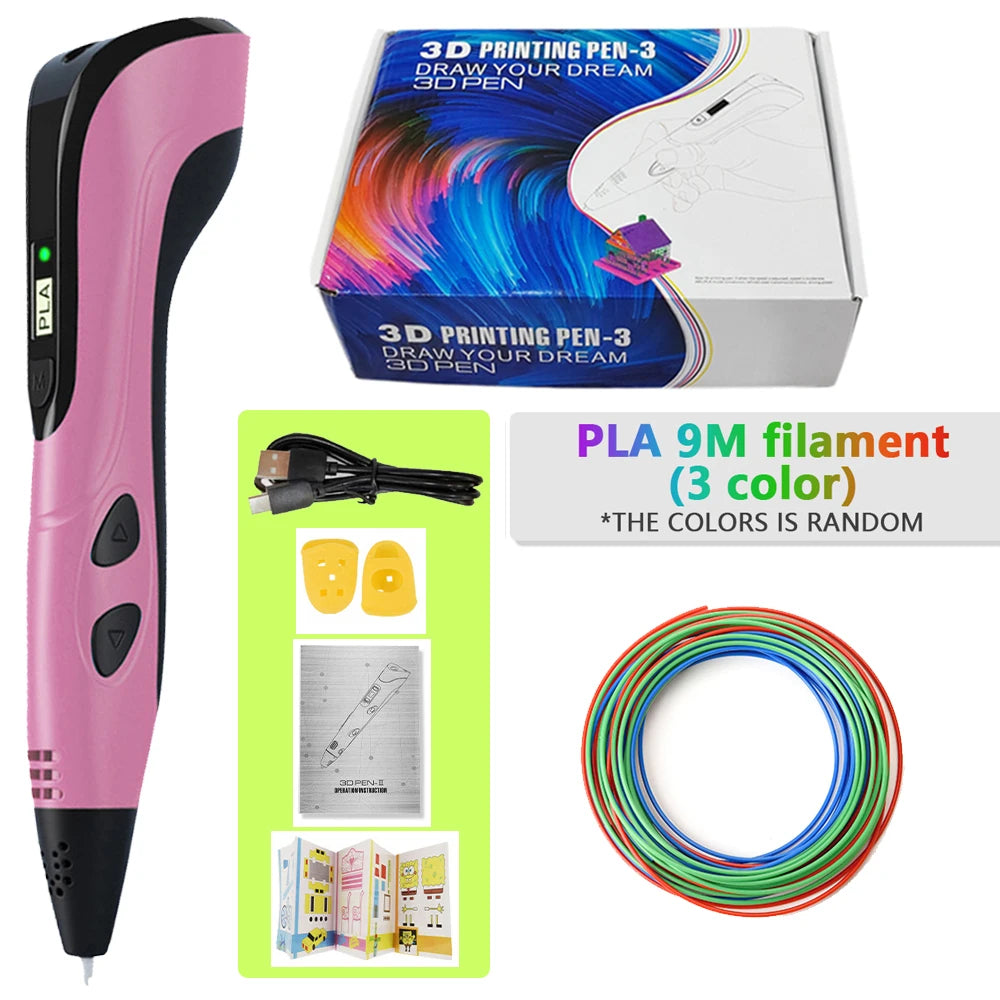 Stylo 3D avec filaments PLA