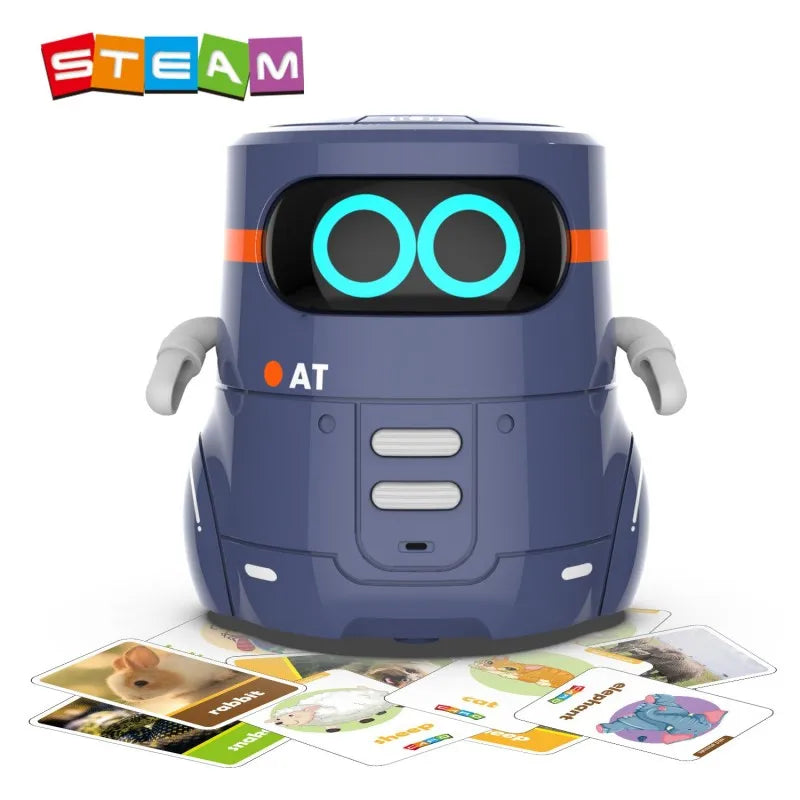 Nouveau robot interactif intelligent AI, détection tactile, message vocal, jouets électriques éducatifs pour enfants, éducation précoce