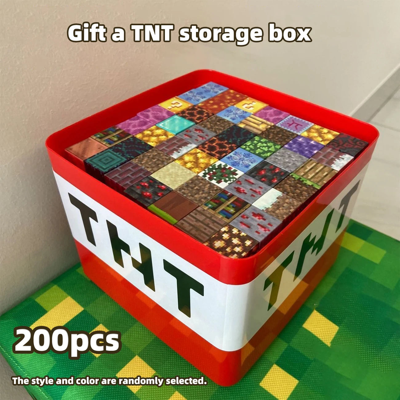 Blocs de construction magnétiques, coffret de rangement de jouets, jouets d'assemblage DIY pour enfants, blocs de construction pour jouer avec des tables