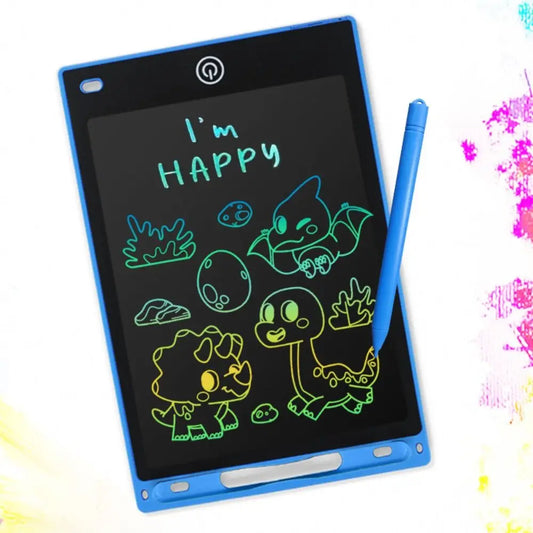 Tablette de dessin LCD Portable et réutilisable de 8.5 pouces, planche à gribouiller, écran coloré avec batterie, tablette d'écriture LCD, jouets pour tout-petits