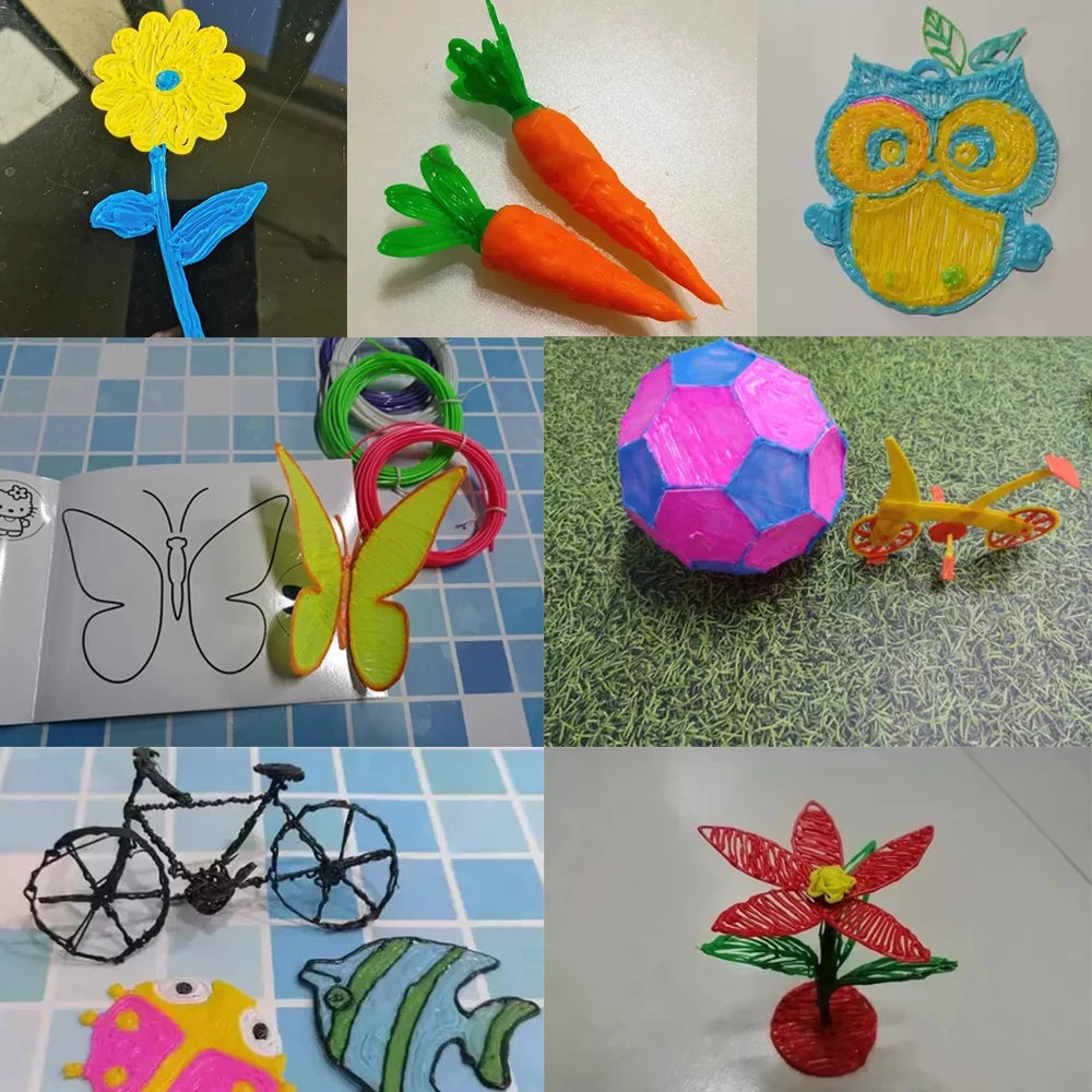 Stylo 3D avec filaments PLA