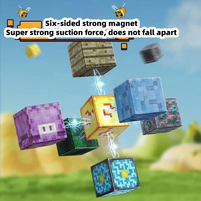 Blocs de construction magnétiques, coffret de rangement de jouets, jouets d'assemblage DIY pour enfants, blocs de construction pour jouer avec des tables