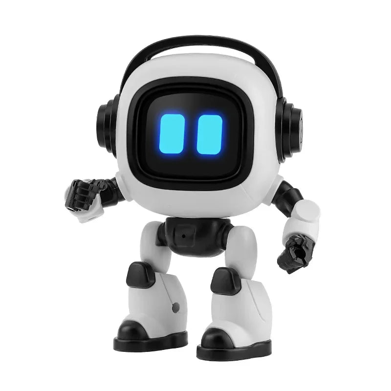 Robots AI-jouets éducatifs interactifs intelligents pour enfants et adultes, robots d'apprentissage à commande vocale avec éclairage et