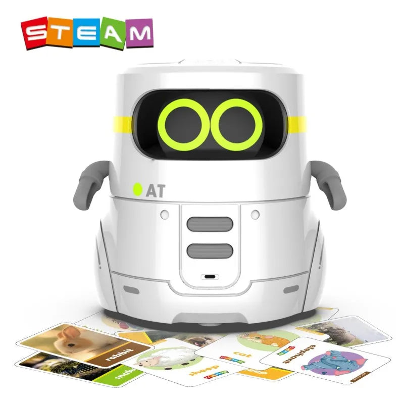 Nouveau robot interactif intelligent AI, détection tactile, message vocal, jouets électriques éducatifs pour enfants, éducation précoce