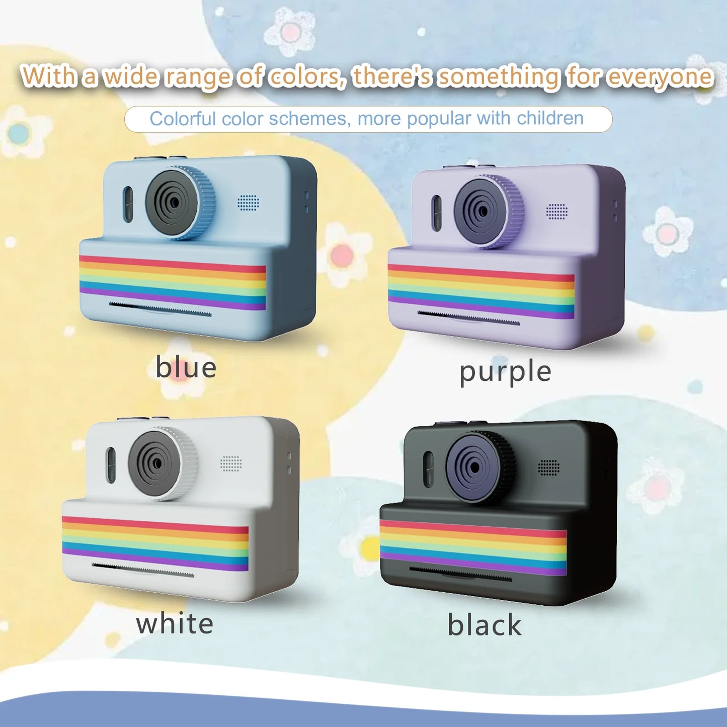 Appareil photo numérique pour enfants avec Mini imprimante Portable thermique impression instantanée PHOTO KID
