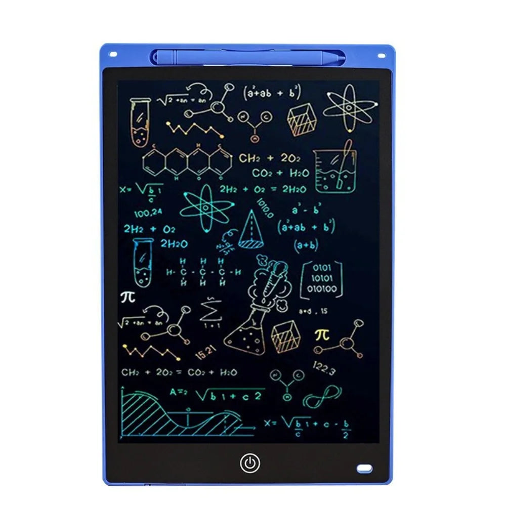 Tablette de dessin LCD Portable et réutilisable de 8.5 pouces, planche à gribouiller, écran coloré avec batterie, tablette d'écriture LCD, jouets pour tout-petits
