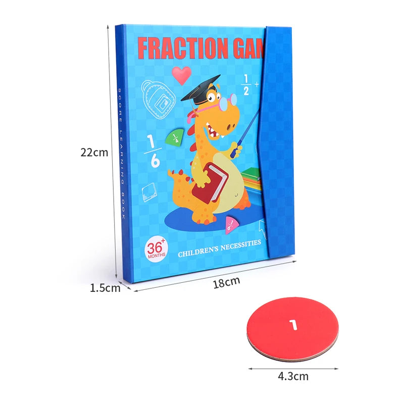 Puzzle en bois Tangram magnétique, livre, jouets éducatifs pour enfants, bébé enfant, Portable, apprentissage de l'intelligence Montessori