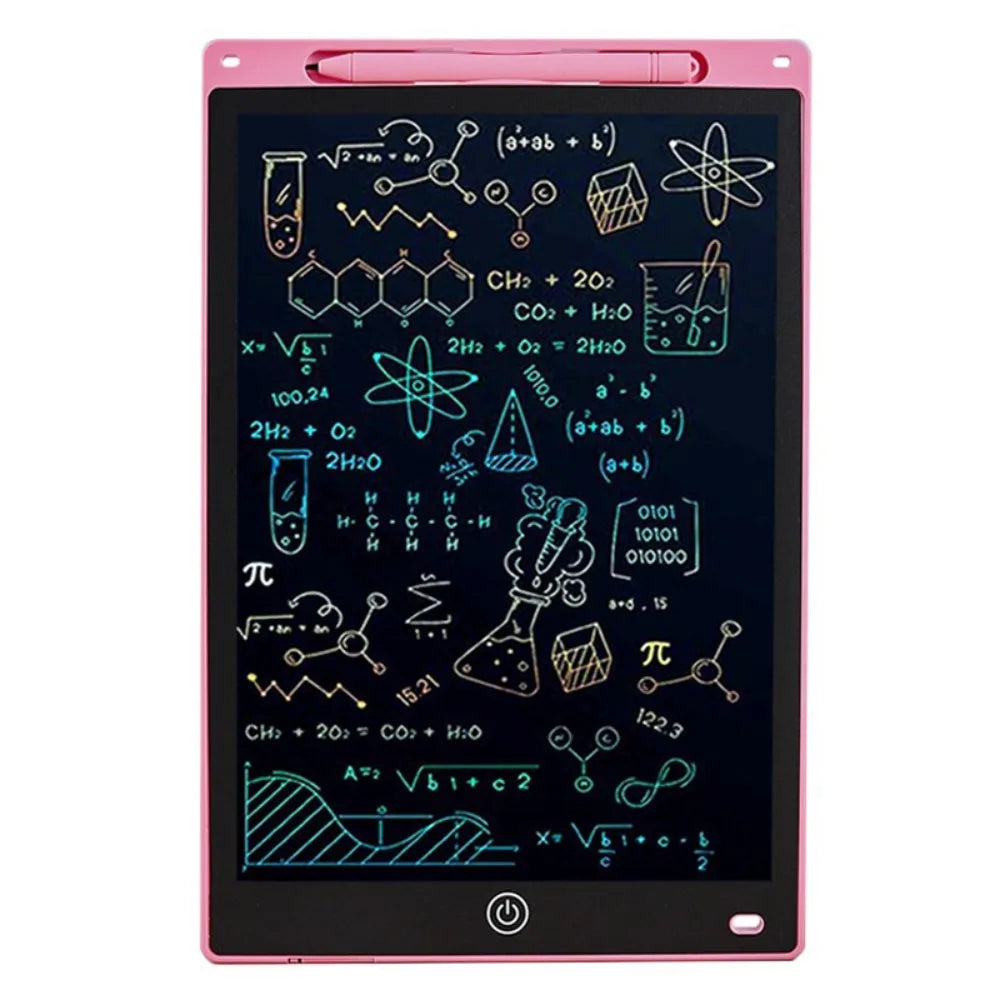 Tablette de dessin LCD Portable et réutilisable de 8.5 pouces, planche à gribouiller, écran coloré avec batterie, tablette d'écriture LCD, jouets pour tout-petits