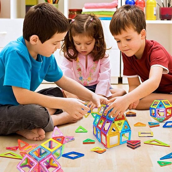Jeu de construction magnétique