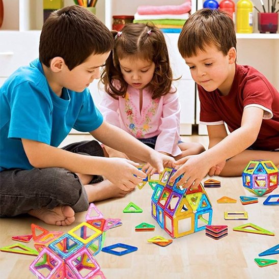 Jeu de construction magnétique