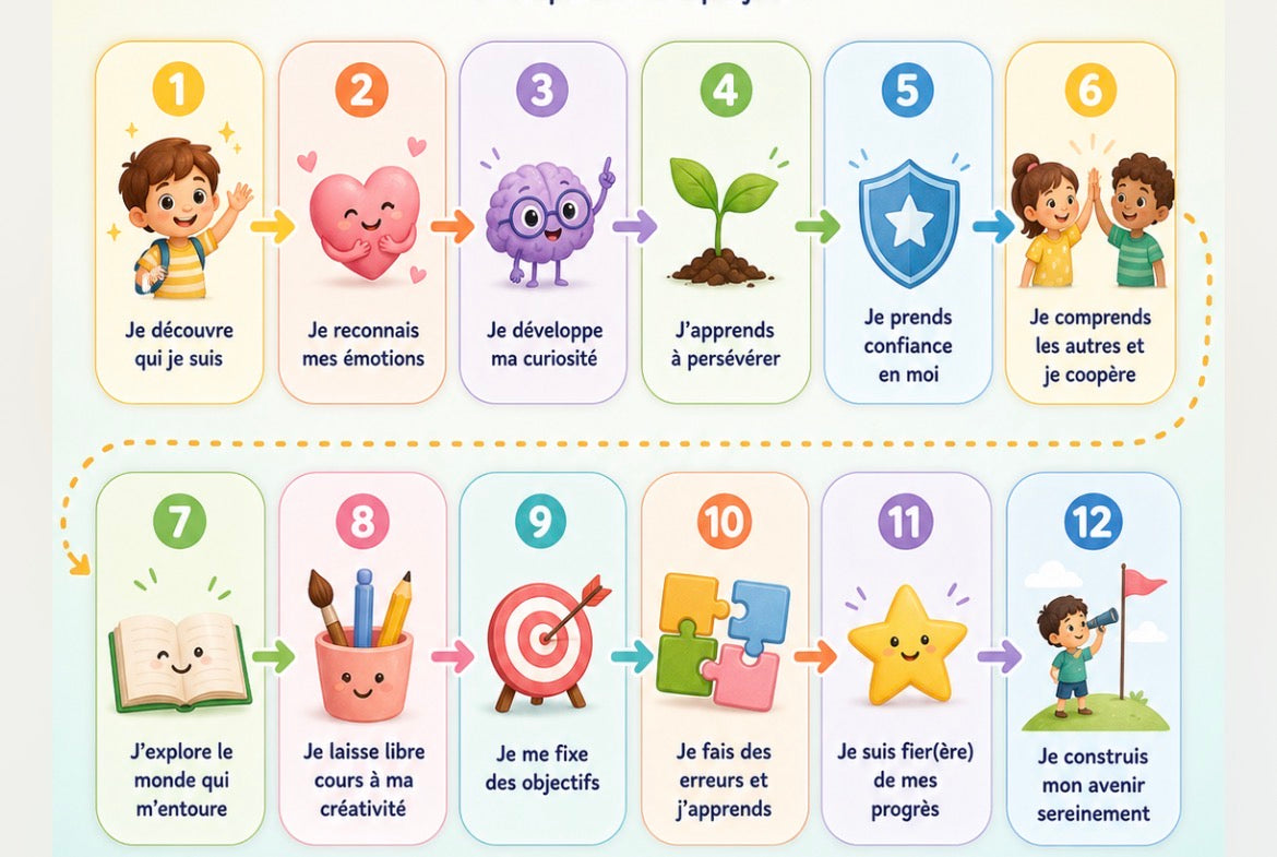 Enfant qui apprend avec un jeu éducatif PETIGENIE